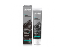 Зубная паста Aekyung отбеливающая с древесным углем "2080 Black Clean Charcoal Toothpaste" (120гр)
