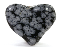 Обсидиан снежный