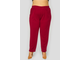Зауженные женские брюки БОЛЬШОГО размера  Арт. 1822802 (Цвет бордовый) Размеры 52-82