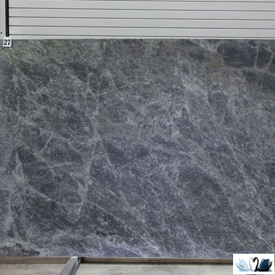 Керамогранит Гранитея Пайер Черный 60 х 60 см матовый мрамор