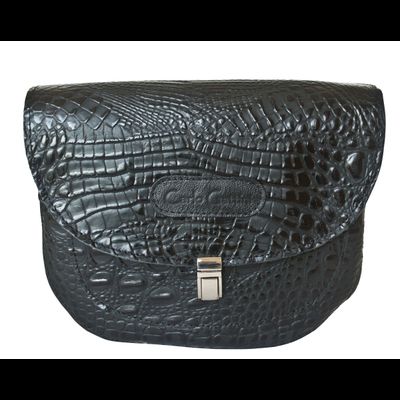 Кожаная женская сумка Amendola black (арт. 8003-01)