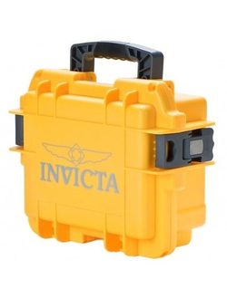 Кейс Invicta для 3-х часов желтый
