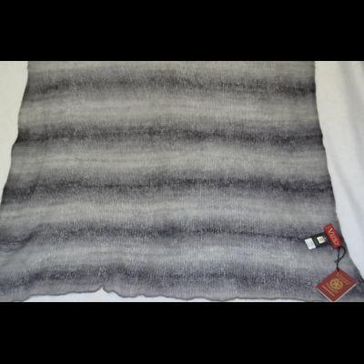 Итальянский палантин Vizio 7014 SX темно - серый