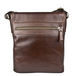 Кожаная мужская сумка Pontevico Premium brown (арт. 5080-53)