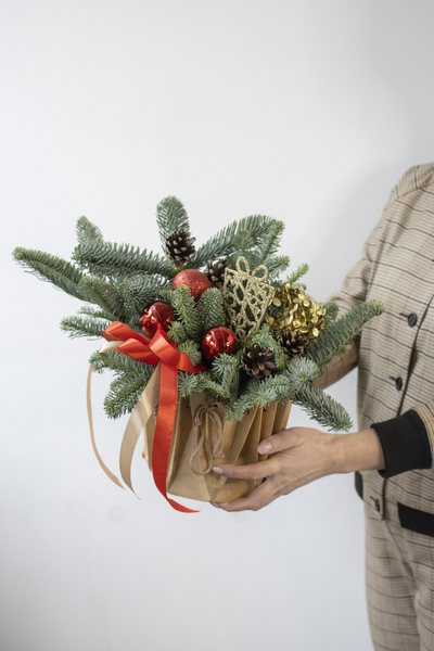 Новогодняя композиция № 1102