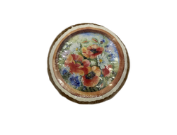 Пряник "Маки " заварной имбирный с начинкой вареная сгущенка с грецким орехом  480 гр.