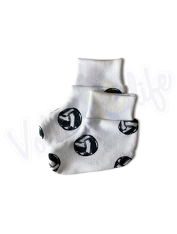 НОСКИ ДЕТСКИЕ (ЧЕРНО-БЕЛЫЕ)