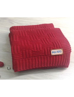 Плед вязаный "Римская вязка"