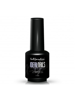Каучуковый топ без липкого слоя InGarden IDEAL NAILS no wipe, 11 мл