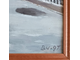 "Вид Смольного собора" картон масло Чепурко В.А. 1996 год
