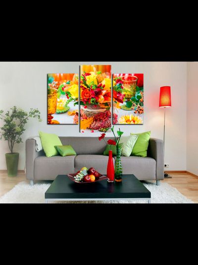 Модульная картина &quot;Украшение для стола&quot;