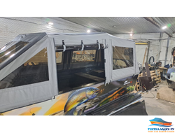 BOATCOVER PVC 320 - (транспортировочные, носовые, стояночные тенты) шир. 154 см.  серый