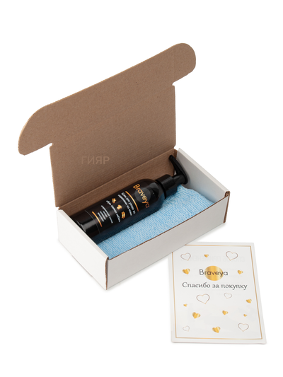 Крем для обуви Braveya черный 150мл