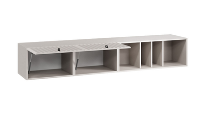 Детская ТИФФАНИ - Шкаф настенный с полкой (2042) Кашемир/Кашемир матовый