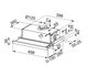 FTC 532L WH (315.0547.795) белый металл вытяжка (слайдер)