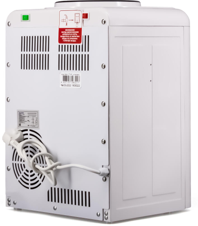 Кулер для воды Aqua Work 0.7-TDR бело-черный, с нагревом и электронным охлаждением