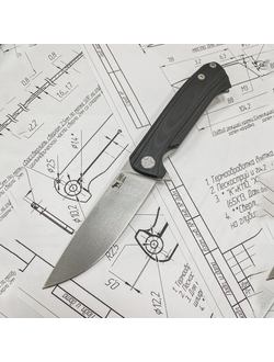 Складной нож Чиж NEXT сталь Elmax,  рукоять G10, цвет черный