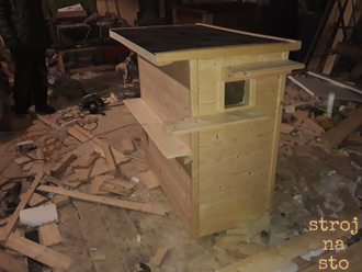 Кошкин Дом #10 (Размер 1.2-0.5-1м)