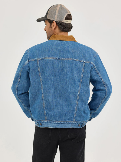 Куртка Wrangler® Straight Yoke Sherpa Lined Denim Jacket