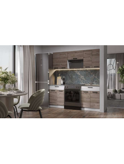 Кухня модульная ЛДСП  ЭРА Дуб горный (ЭРА)