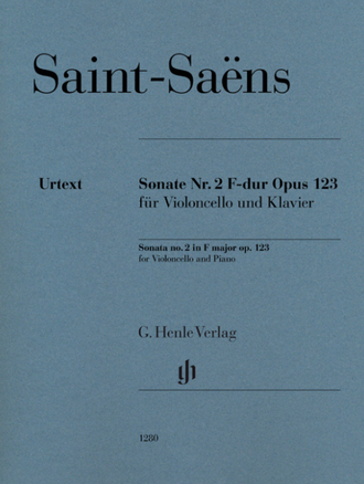 Saint-Saens, Camille Sonata no. 2 in F major op. 123