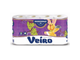 Полотенца бумажные VEIRO Classic 2 слоя, с тиснением, 4рул/уп 5п24