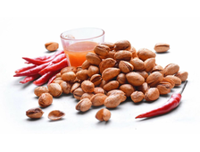 Фисташки жареные в остром соусе Табаско, в упаковке 1 кг