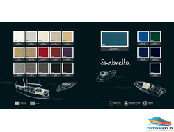 ТКАНЬ АКРИЛОВАЯ SANBRELA PLUS- АКЦИЯ НА ЧЕРНЫЙ _ТЕМНО СИНИЙ