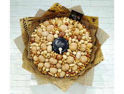 Мужской ореховый букет