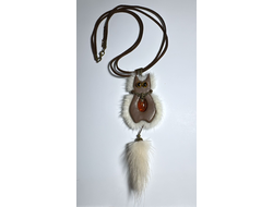 подвеска с янтарем