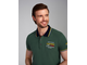 Футболка поло мужская, 1366, темно-оливковая