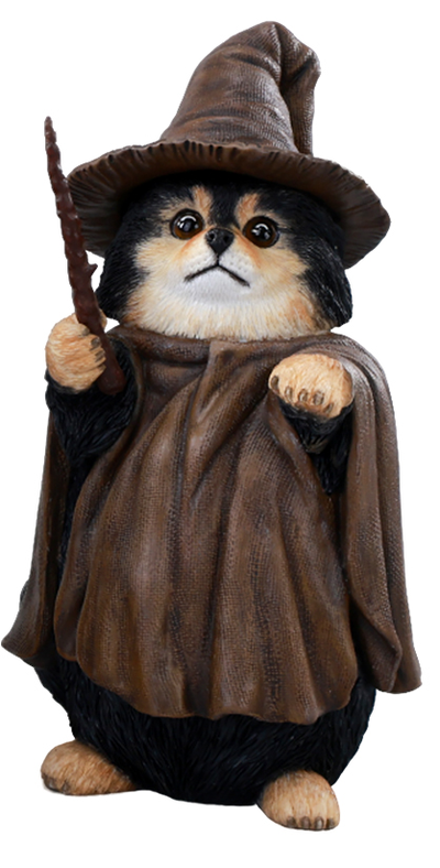 Песик-волшебник (черный) - Коллекционная фигурка 1/6 Wizard Dog (JXK-CS03D) - JXK