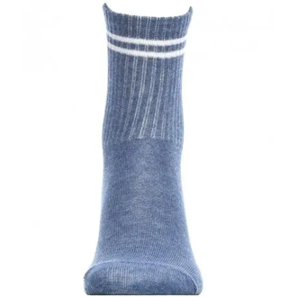 НОСКИ ВЫСОКИЕ ДЖИНСОВЫЙ МЕЛАНЖ 3 ПАРЫ