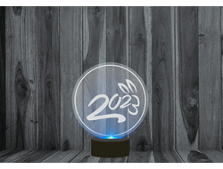 Светильники 3D, ночники год Кролика