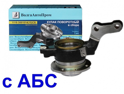 Кулак поворотный ВАЗ 1118, 2170, 2190 правый с подшипником и ступицей с ABS ВолгаАвтопром