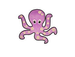 Игрушка-коврик для собак "Осьминожка"