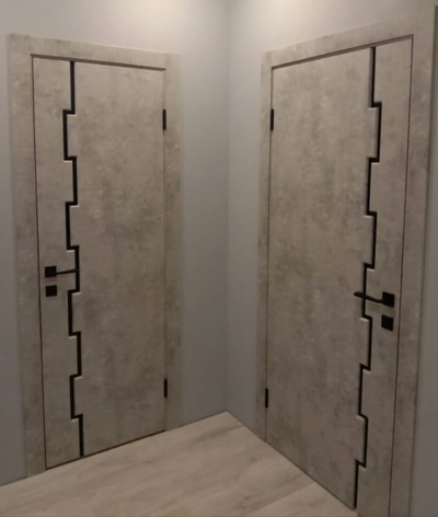 PRESTIGE. МОДЕЛЬ ТЕХНО 1, ВЕРТИКАЛЬНАЯ ГЕОМЕТРИЧЕСКАЯ ВСТАВКА из СТЕКЛА ТРИПЛЕКС или ЗЕРКАЛА.