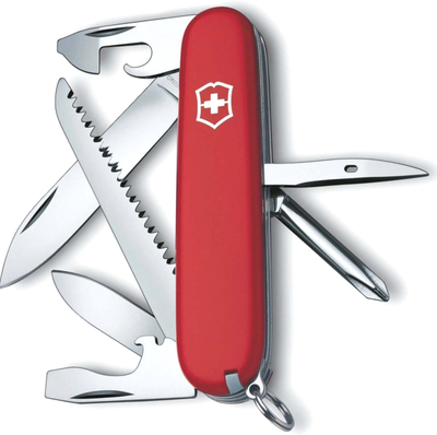 VICTORINOX Hiker 1.4613, 91 мм, 13 функций, красный