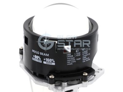 Билед модули Aozoom Black Warrior New 3.0 дюйма, 2 чипа, 5500K, 12V, 55W/65W, крепление 3R (комплект, 2шт)