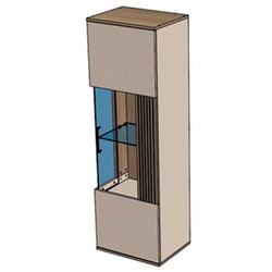 ШМ060 Пенал правый Кейтлин. Размер: 502*1580*390