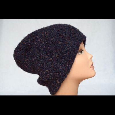 Модная шапка женская Vizio Италия 5815 синяя