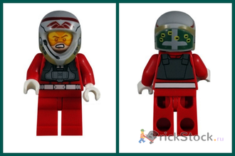 # 5004408 Минифигурка «Пилот А–Крылого Истребителя Повстанцев» / “Rebel A–Wing Pilot” Minifigure (Polybag 2016)