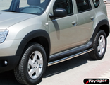 Пороги Renault Duster (2010-н.в.), трубы, Voнager (Турция)