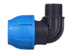 Угольник ПНД 32*1 НР [3849]