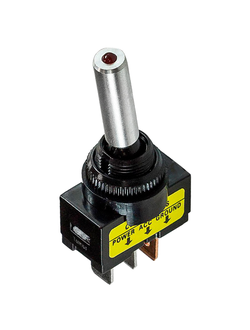 Тумблер с подсветкой, 2-позиционный