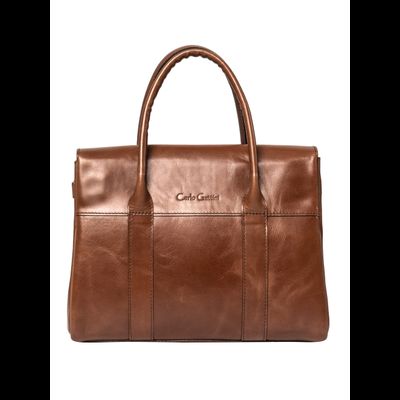 Деловая сумка Valenza Premium cognac (арт. 5076-53)