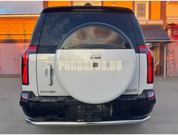 Защита заднего бампера Папа Тюнинг d60 для ROX 01 2024-