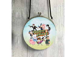 Сумка круглая Гравити Фолз, Gravity Falls №19