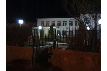 Уличное освещение Детский сад №1 г. Новочеркасск.  Установлены светодиодные  светильники Globus (шар)