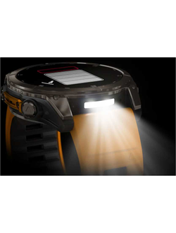 Часы Garmin Fenix 8 -51mm Sapphire Titan Spark Orange / Graphite